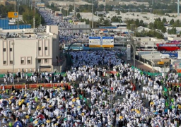 ضيوف الرحمن يستقرون بالمزدلفة بعد أداء ركن الحج الأعظم