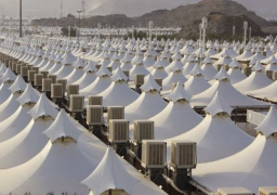 البعثة الرسمية لحجاج الجمعيات تتسلم مخيمات “عرفة”