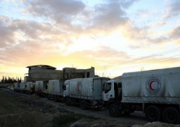 قافلة مساعدات أممية ترفض دخول ريف حمص بسبب القصف