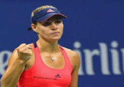 كيربر تقترب من تصدر التصنيف بعد التقدم في بطولة أمريكا للتنس