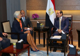 “لاجارد” تؤكد للسيسي دعم صندوق النقد الدولى لجهود الإصلاح بمصر