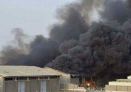 مقاتلات التحالف تستهدف مقر الأمن السياسى فى الحديدة غرب اليمن