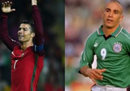 4 أهداف تفصل رونالدو عن معادلة رقم حسام حسن التهديفى