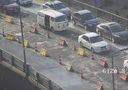 إغلاق دائرى المعادى بشكل جزئى بسبب أعمال تغيير كابلات