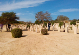 بالصور.. ممثلي 50 دولة يحتفلون بالذكري الـ 74 للحرب العالمية الثانية بالعلمين