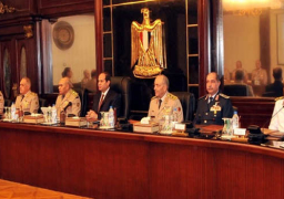 السيسى يستعرض الأوضاع الامنية فى سيناء ويوجه باتخاذ التدابير اللازمة لحماية الحدود