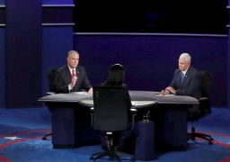 المرشحان لمنصب نائب الرئيس الامريكى يخوضان مناظرة ساخنة