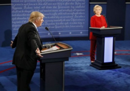 المناظرة الأخيرة بين هيلاري كلينتون ودونالد ترامب “فجر الخميس”