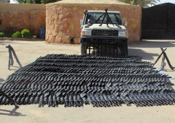 بالصور..قوات حرس الحدود تضبط كميات كبيرة من الاسلحة والمخدرات والبضائع المهربة