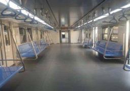 وزير النقل يشهد اليوم تشغيل قطار مكيف بالخط الأول للمترو