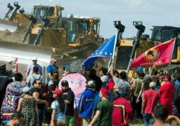 توقيف متظاهرين قرب موقع لمشروع أنبوب للنفط في الولايات المتحدة