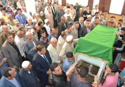 الآلاف يشيعون جثمان مجند القوات المسلحة شهيد إرهاب سيناء في مسقط رأسه بطنطا