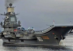 حاملة طائرات روسية تتوجه الى سوريا