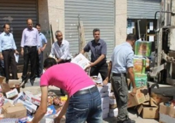 ضبط دقيق وأرز مجهول المصدر فى حملة تموينية بالمنوفية