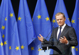 رئيس المجلس الأوروبي يرحب بتحديد موعد بدء مفاوضات خروج بريطانيا