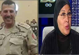 زوجة الشهيد عادل رجائي تؤكد أن النصر سيكون للقوات المسلحة فى مواجهة الإرهاب