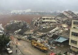 ارتفاع حصيلة ضحايا انهيارين أرضيين فى شرق الصين الى 13 قتيلا