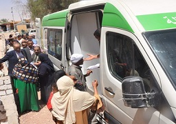عيادات متنقلة للمناطق النائية بالشيخ زويد ورفح