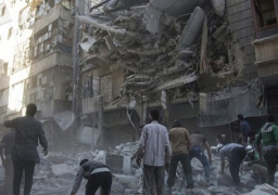 25 قتيلاً فى غارات روسية جديدة على مواقع المعارضة فى حلب