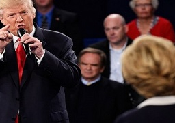 فى مناظرتهما .. ترامب يتعهد بسجن هيلارى إذا أصبح رئيساً