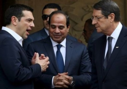 اليوم …. السيسى يعقد قمة ثلاثية مع نظيره القبرصى و رئيس وزراء اليونان