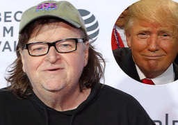 مايكل مور يخرج فيلما مناهضا لترامب .. و نجوم هوليوود يدعمون كلينتون