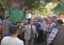 محافظ المنيا يتفقد منطقة سوق الحبشي ويوجه بإعادة تخطيطها