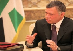 ملك الأردن ووزير خارجية ألمانيا يبحثان تطورات الاوضاع فى الشرق الاوسط