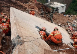 ارتفاع حصيلة ضحايا وقوع انهيارين أرضيين جنوب شرق الصين إلى 16 قتيلا