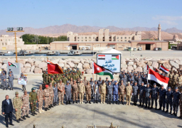 انطلاق فعاليات التدريب المصرى الأردنى المشترك “العقبة 2016”