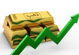 ارتفاع أسعار الذهب مع تراجع الدولار والأسهم