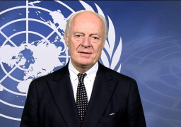 الامم المتحدة تنفي شائعات حول استقالة دي مستورا