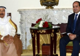 الرئيس السيسي يجري اتصالا بأمير الكويت لبحث القضايا العربية والإقليمية