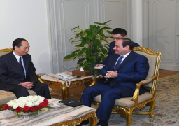 الرئيس يستقبل نائب رئيس اللجنة الدائمة للمجلس الوطني لنواب الشعب الصيني