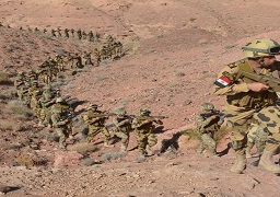 إستمرار فعاليات التدريب المصرى الأردنى المشترك “العقبة 2016