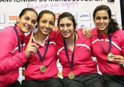 اليوم .. أول لقاءات مصر في بطولة العالم للاسكواش “فرق سيدات” بفرنسا