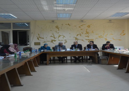 رئيس جامعة الفيوم يحضر مجلس كلية التربية النوعية