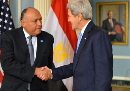 شكرى يبدأ نشاطاته فى واشنطن وتوقيع اتفاقية للحد من تهريب الآثار المصرية