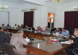 محافظ المنيا يبحث الموقف العام لقرى الظهير الصحراوي