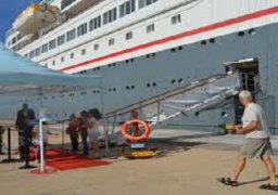 ميناء شرم الشيخ البحري يستقبل واحدة من أكبر السفن السياحية فى العالم