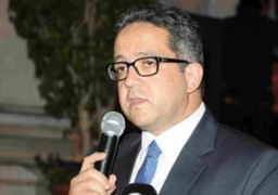 وزير الاثار يلقي محاضرة عن متاحف مصر بمنتدي اليونسكو في الصين