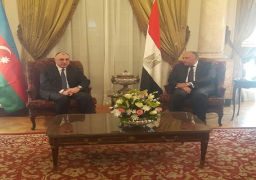 وزير خارجية أذربيجان يسلم سامح شكري رسالة من الرئيس الآذري للسيسي