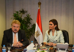 وزيرة التعاون الدولى لوفد البرلمان الأوروبى : المشروعات التنموية والصغيرة توفر فرص عمل للشباب