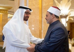 ولي عهد أبو ظبي يزور الإمام الأكبر.. ويؤكد تقدير الامارات دور الأزهر في نشر الوسطية