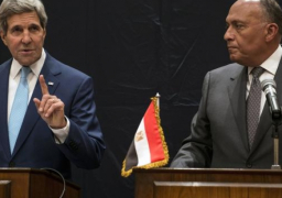 خلال اتصال لكيرى مع وزير الخارجية: أمريكا تعرب عن تضامنها الكامل مع مصر في مواجهة الإرهاب