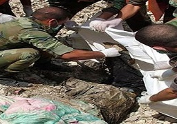 اكتشاف مقابر جماعية تحوى عشرات الجثامين فى حلب