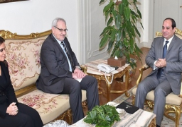 الرئيس السيسى يستعرض مشروعات مصر القومية مع الرئيس التنفيذى لمؤسسة التمويل الدولية