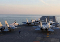 الصين تحرّك حاملة طائرتها الوحيدة.. وتايوان تراقبها