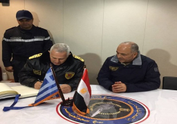 الفريق حجازى ورئيس الأركان اليوناني يشهدان المرحلة الرئيسية للتدريب المصرى اليونانى