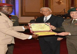 الفريق محمود حجازى يشهد مراسم تخرج 10 دورات تدريبية لكوادر الدارسين الأفارقة